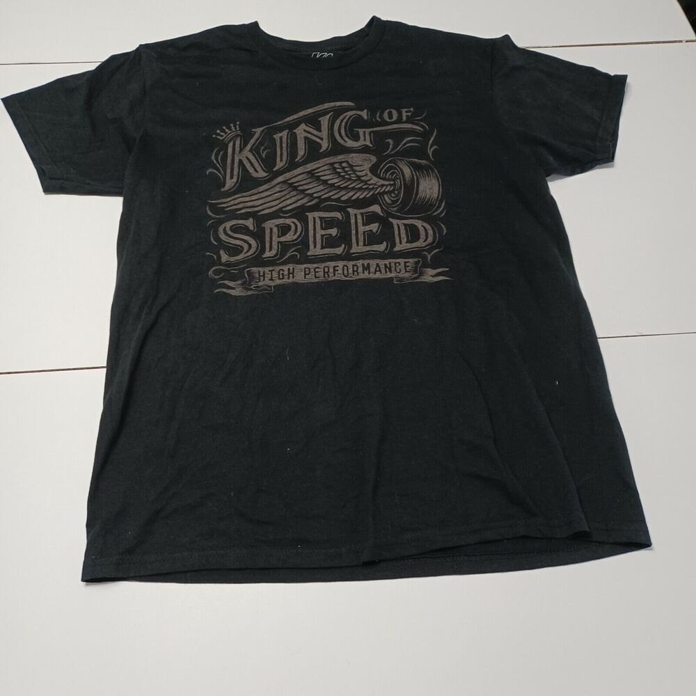 K1 Racing Men Large T-Shirt King Of‎ Speed High Performance Cotton Blend Tee L